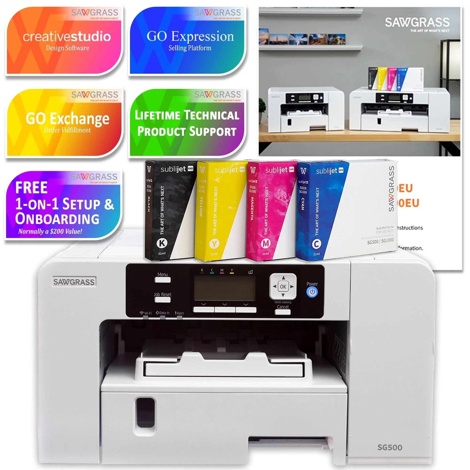 What is a Sawgrass Sublimation Printer - A Comprehensive Guide