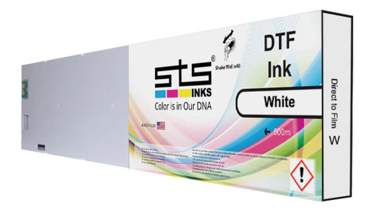 STS Inks Releases New 500mL DTF White Cartridge