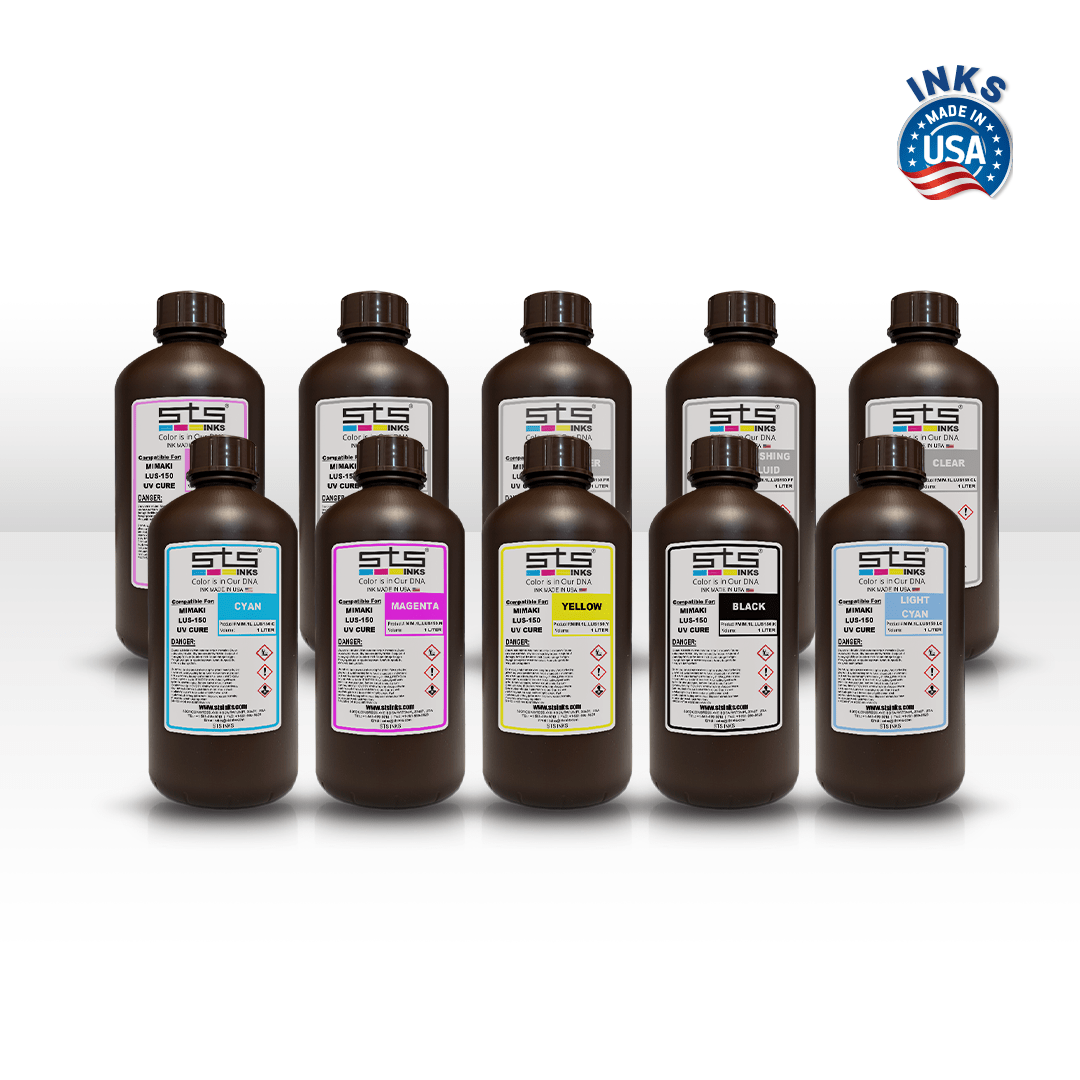 Compatible Ink for Mimaki LUS-150 UV Curable 1 Liter - Allprintheads