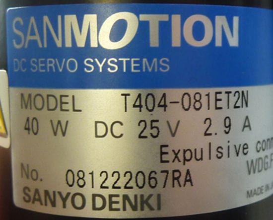 CJV30 Y-axis Motor All Assy 30 - M011925 - Allprintheads