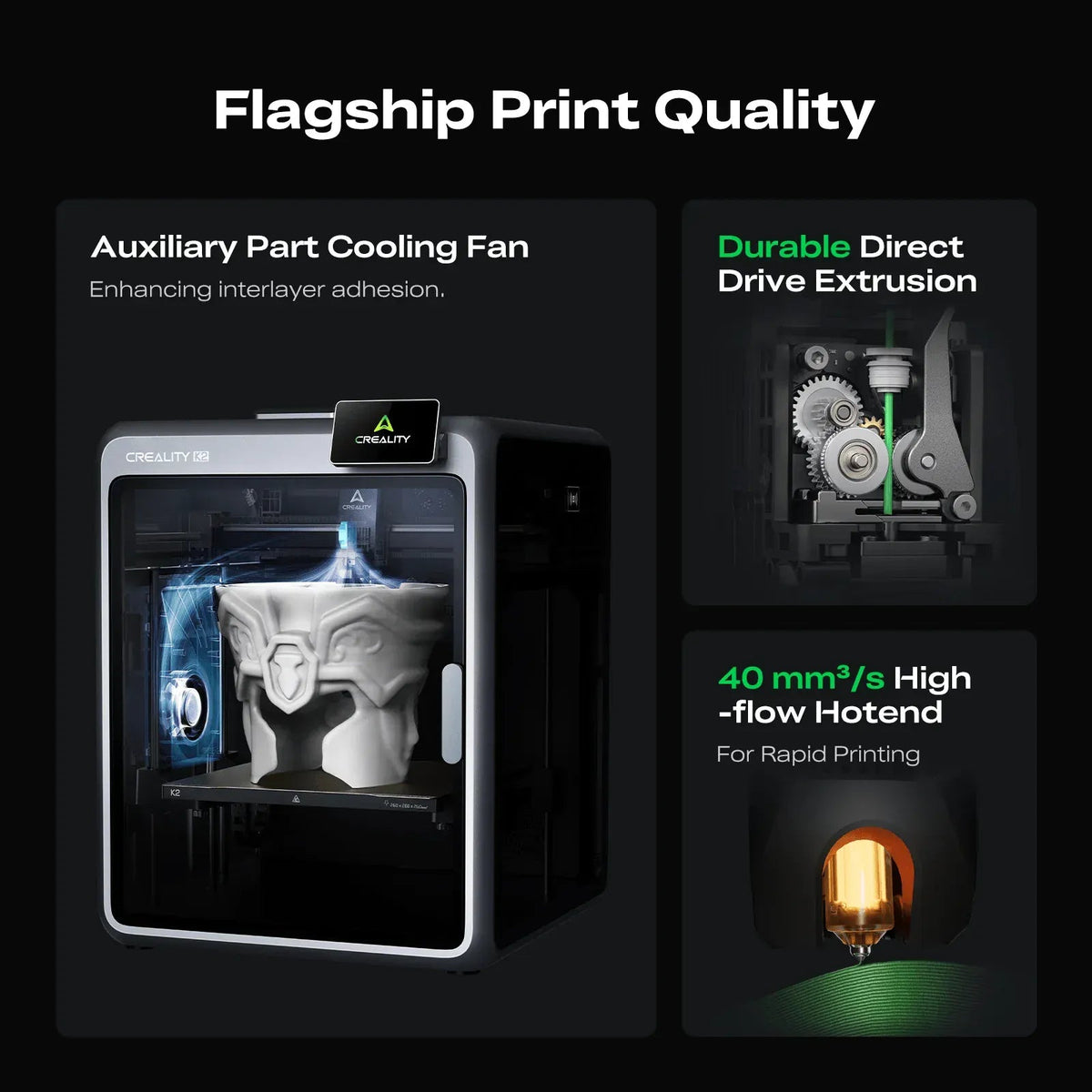 Creality K2 Combo 3D Printers, Multicolor 3D Printer Machine with CFS - Allprintheads