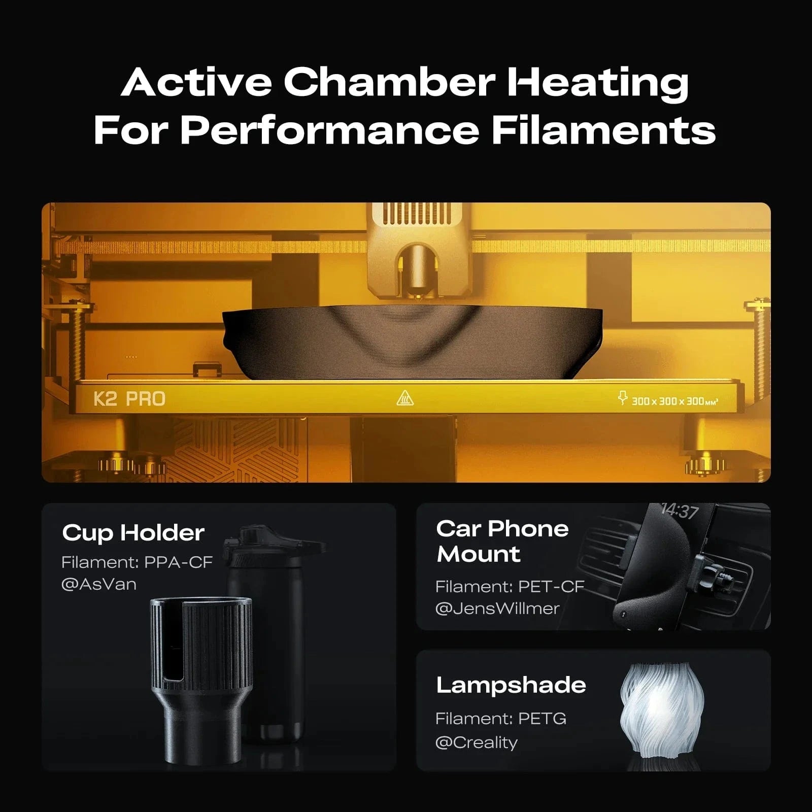 Creality K2 Plus 3D Printer with CFS*4 High-End Combo - Allprintheads