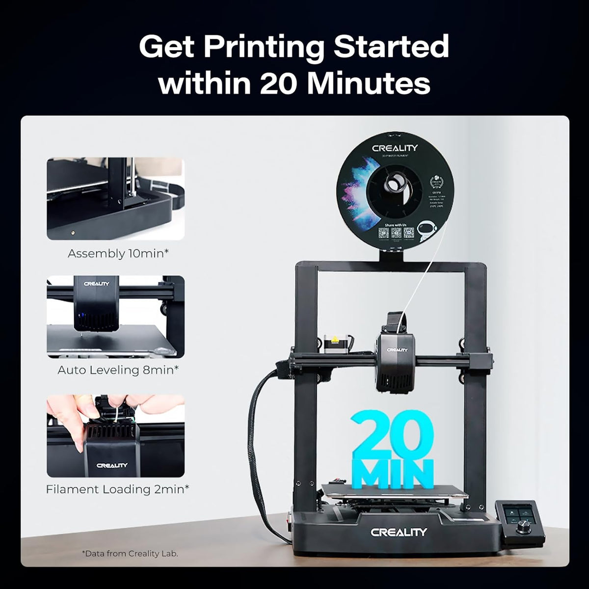 Creality Ender 3 V3 SE 3D Printer, 250mm/s Printing Speed