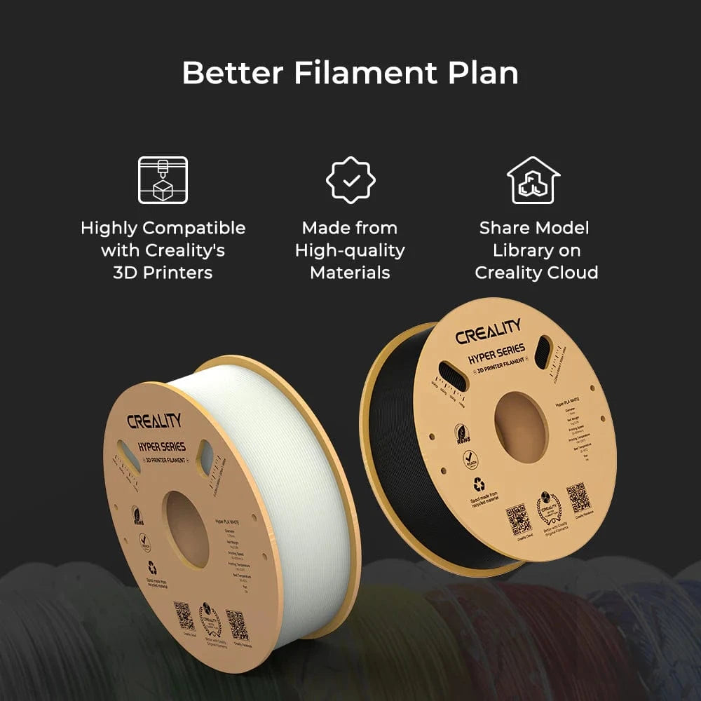 Hyper Series PLA 3D Printing Filament 1kg - Allprintheads