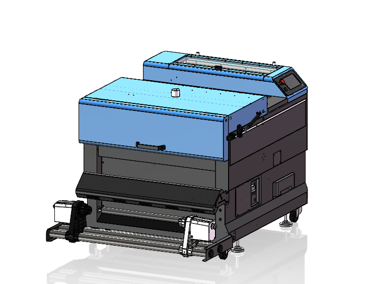 TE-ZH820 Custom Dryer & Shaker for the Mimaki TXF150-75 DTF Printer - www.allprintheads.com