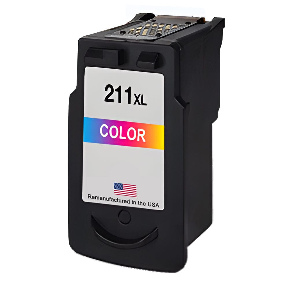 U.S. Remanufactured for Canon CL-211XL Color Ink Cartridge - Allprintheads