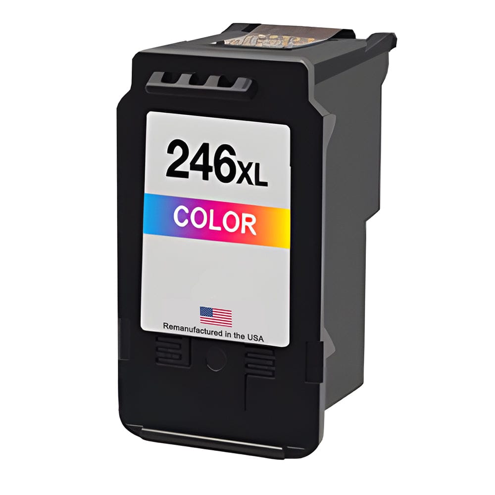 U.S. Remanufactured for Canon CL-246XL Color High Yield Ink Cartridge - Allprintheads