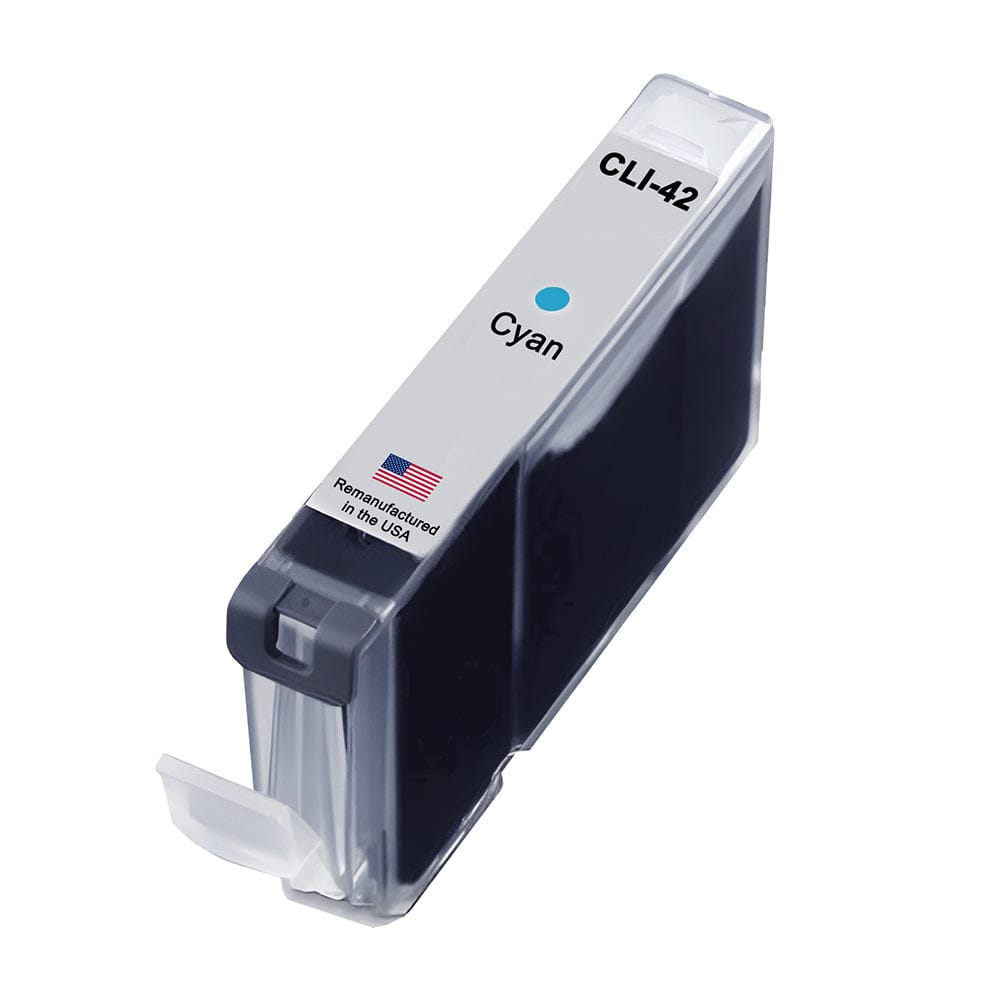 U.S. Remanufactured for Canon CLI-42 Cyan Ink Cartridge - Allprintheads
