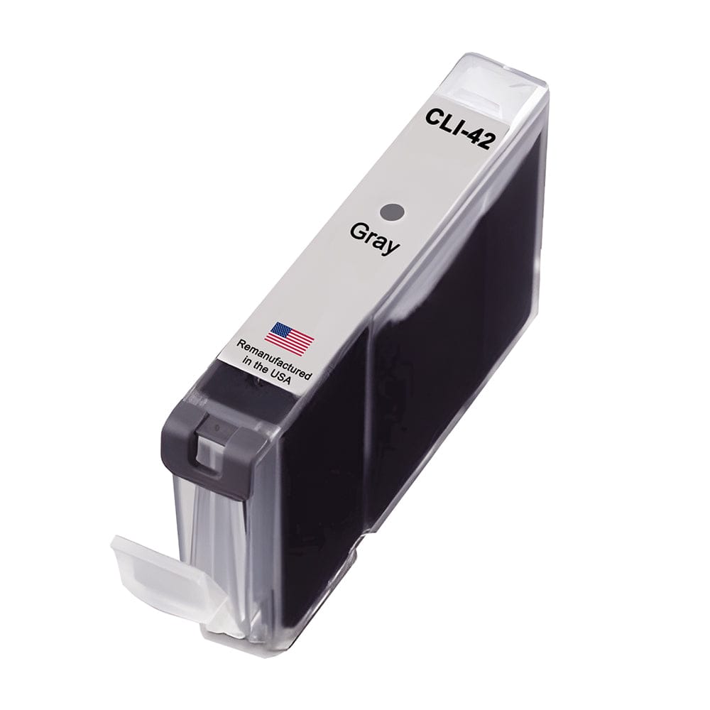 U.S. Remanufactured for Canon CLI-42 Gray Ink Cartridge - Allprintheads