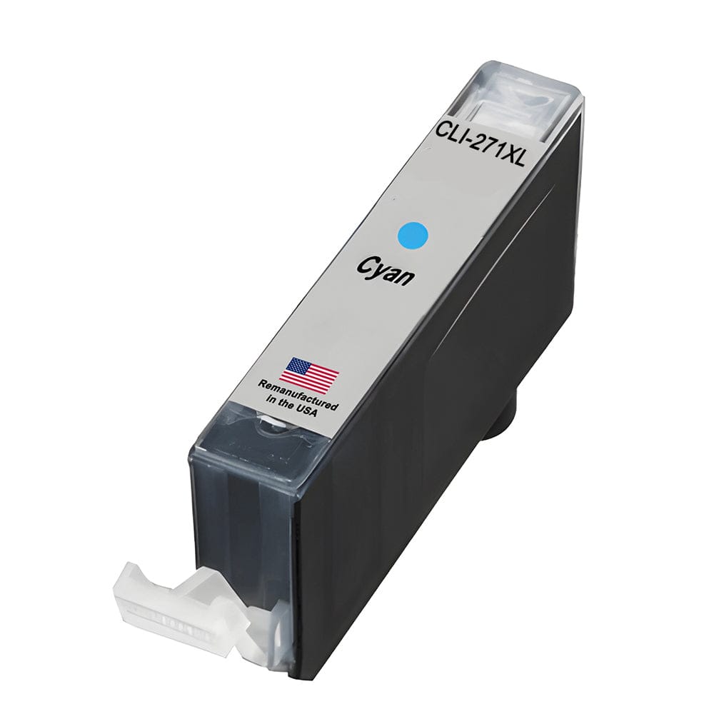 U.S. Remanufactured for Canon CLI-271XL Cyan Ink Cartridge - Allprintheads