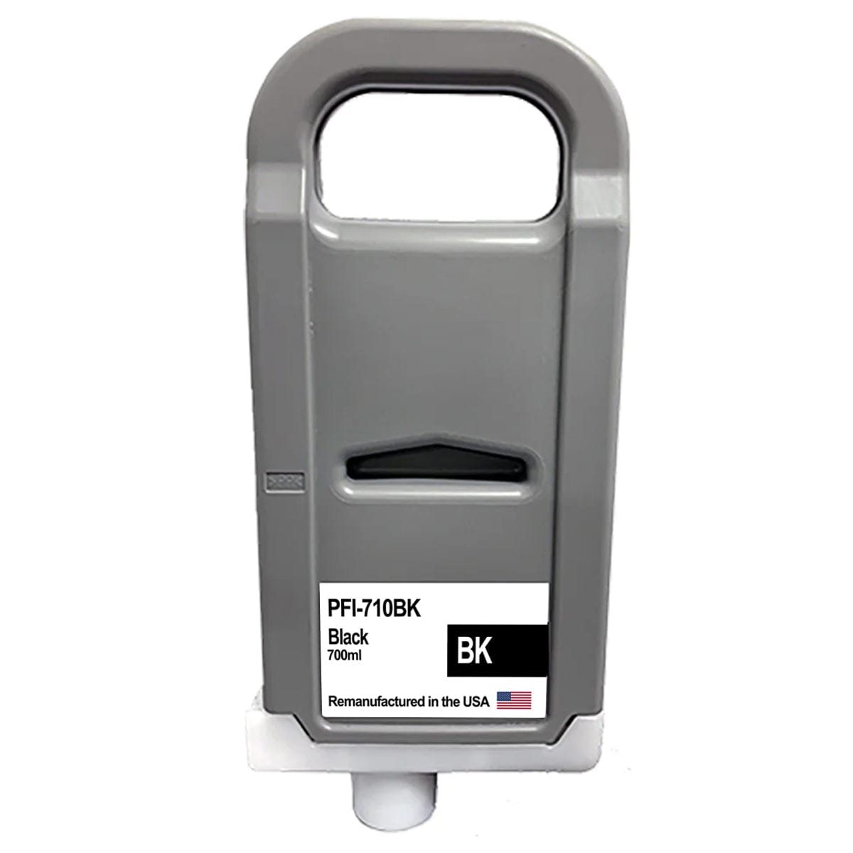 U.S. Remanufactured for Canon PFI-710MBK 700ml Black Ink Cartridge - Allprintheads