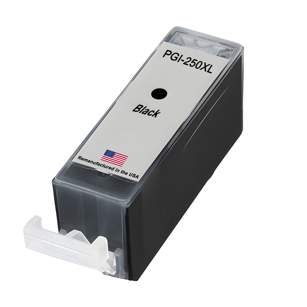 U.S. Remanufactured for Canon PGI-250XL Black Ink Cartridge - Allprintheads