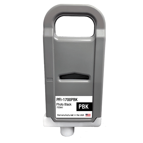 U.S. Remanufactured for Canon PFI-1700PBK Photo Black Ink Cartridges - Allprintheads