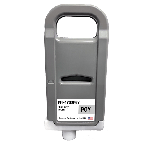 U.S. Remanufactured for Canon PFI-1700PGY Photo Gray Ink Cartridges - Allprintheads