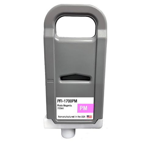 U.S. Remanufactured for Canon PFI-1700PM Photo Magenta Ink Cartridges - Allprintheads