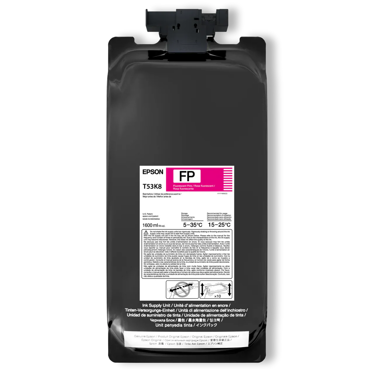 Epson T53K, 2 x 1,600 Ml High Density UltraChrome DS Ink Packs - Allprintheads