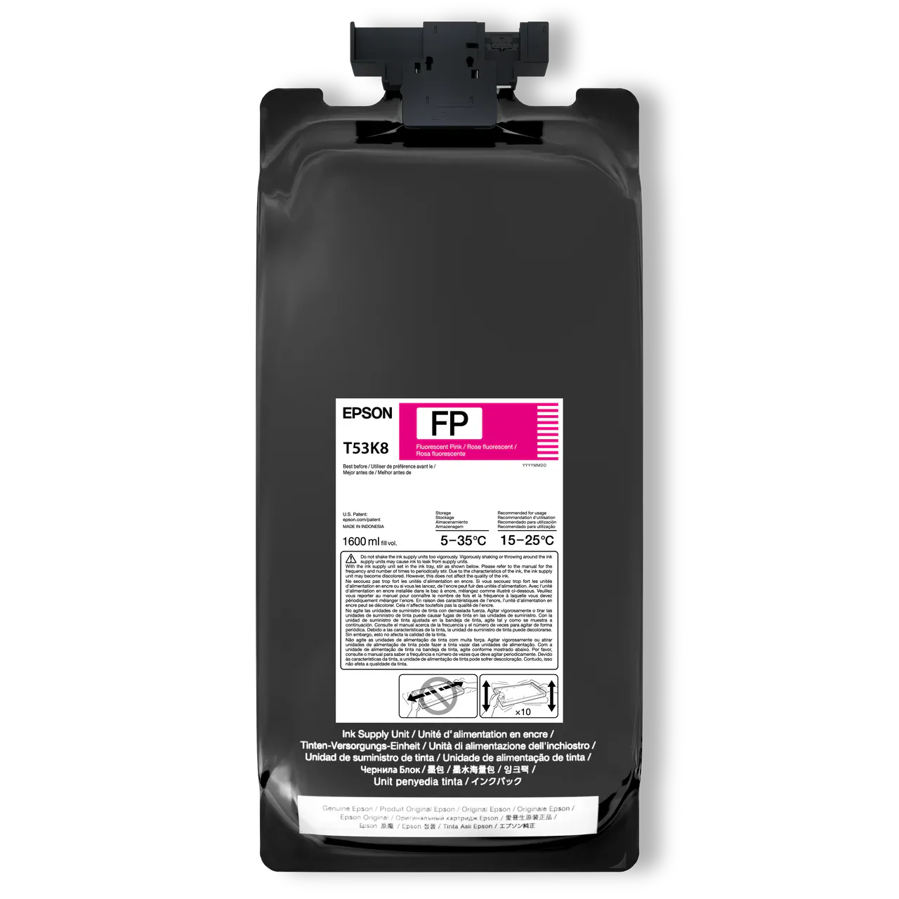Epson T53K, 2 x 1,600 Ml High Density UltraChrome DS Ink Packs - Allprintheads