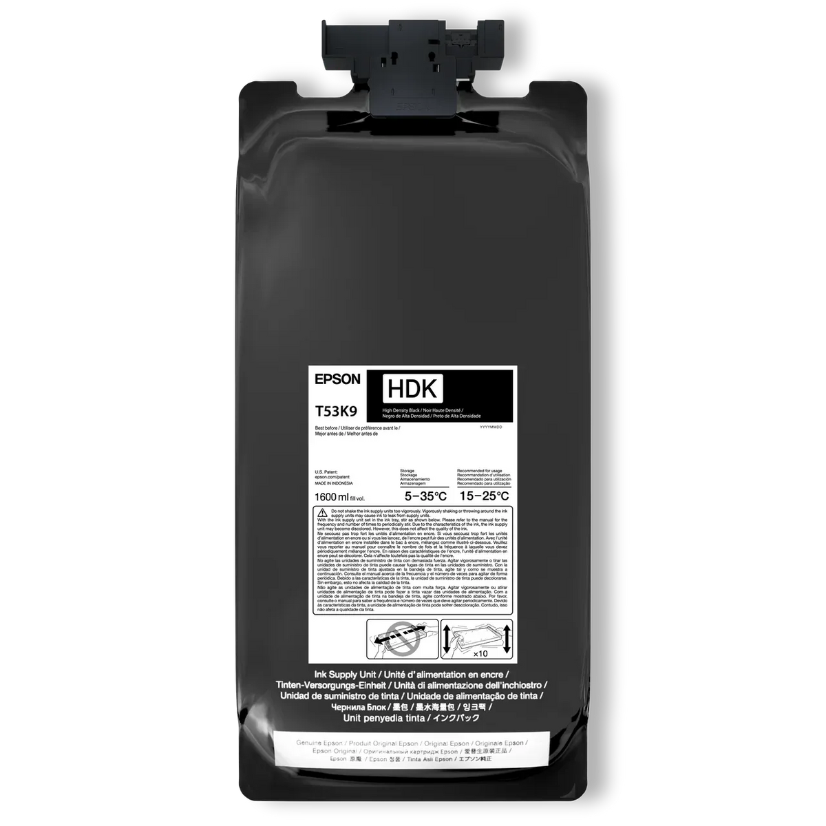 Epson T53K, 2 x 1,600 Ml High Density UltraChrome DS Ink Packs - Allprintheads