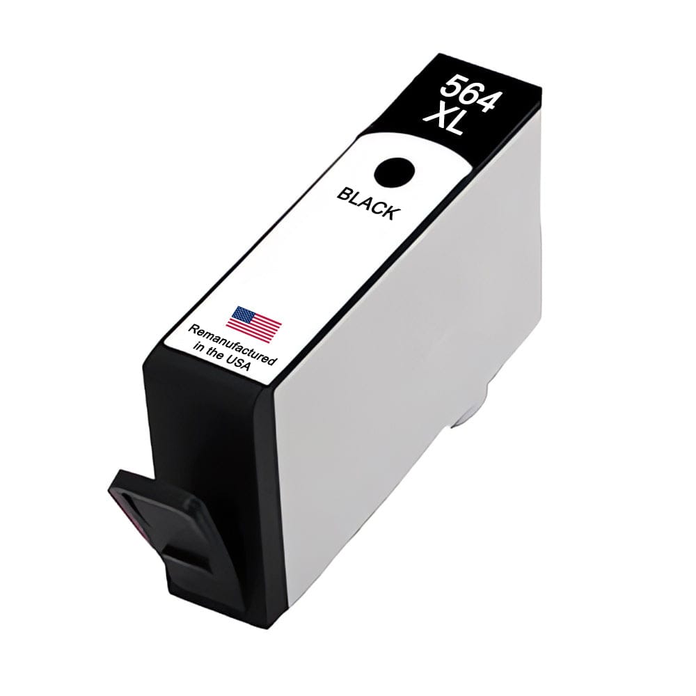 U.S. Remanufactured for HP 564XL (CN684WN) Black Ink Cartridge - Allprintheads