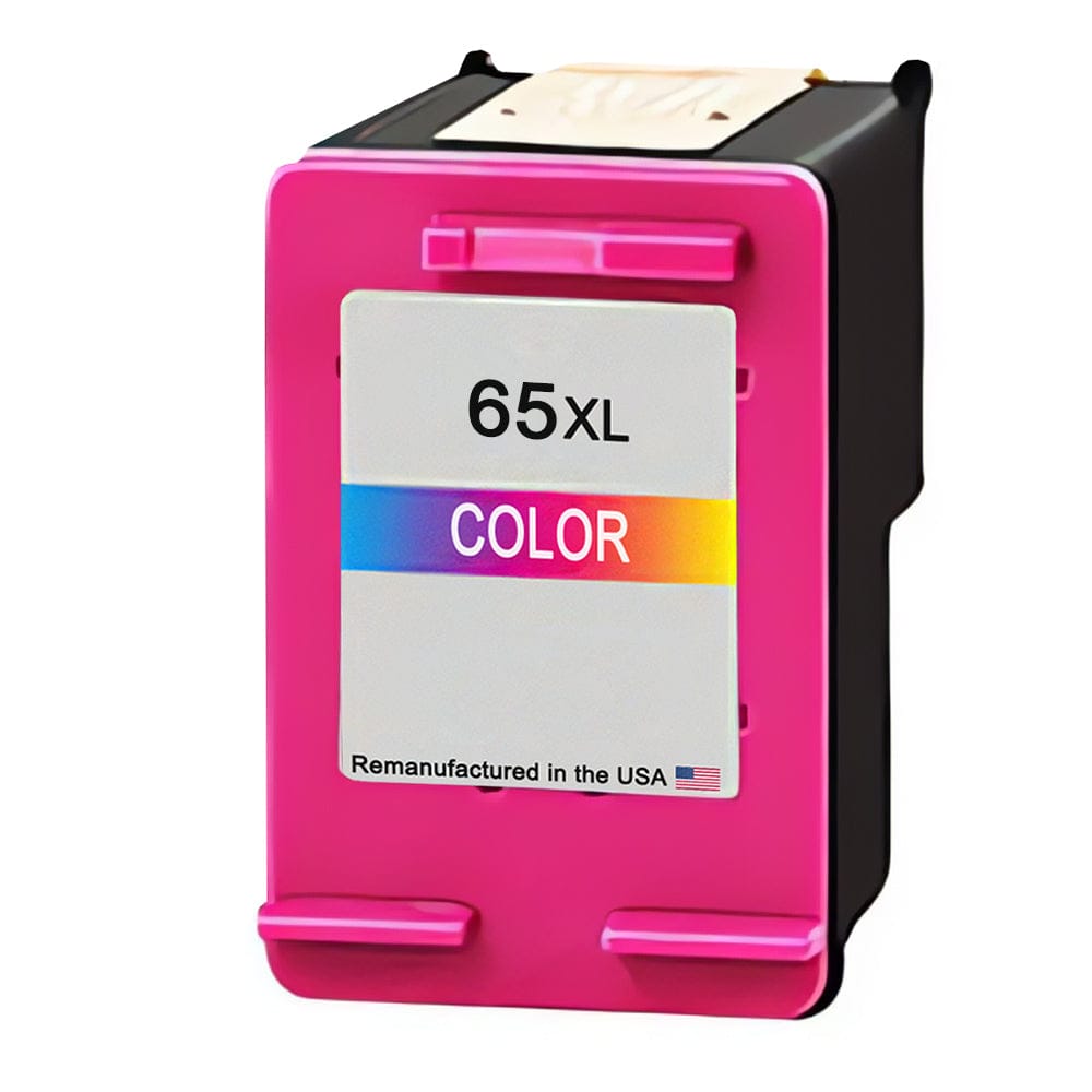 U.S. Remanufactured for HP 65XL (N9K03AN) Tri-Color Ink Cartridges - Allprintheads