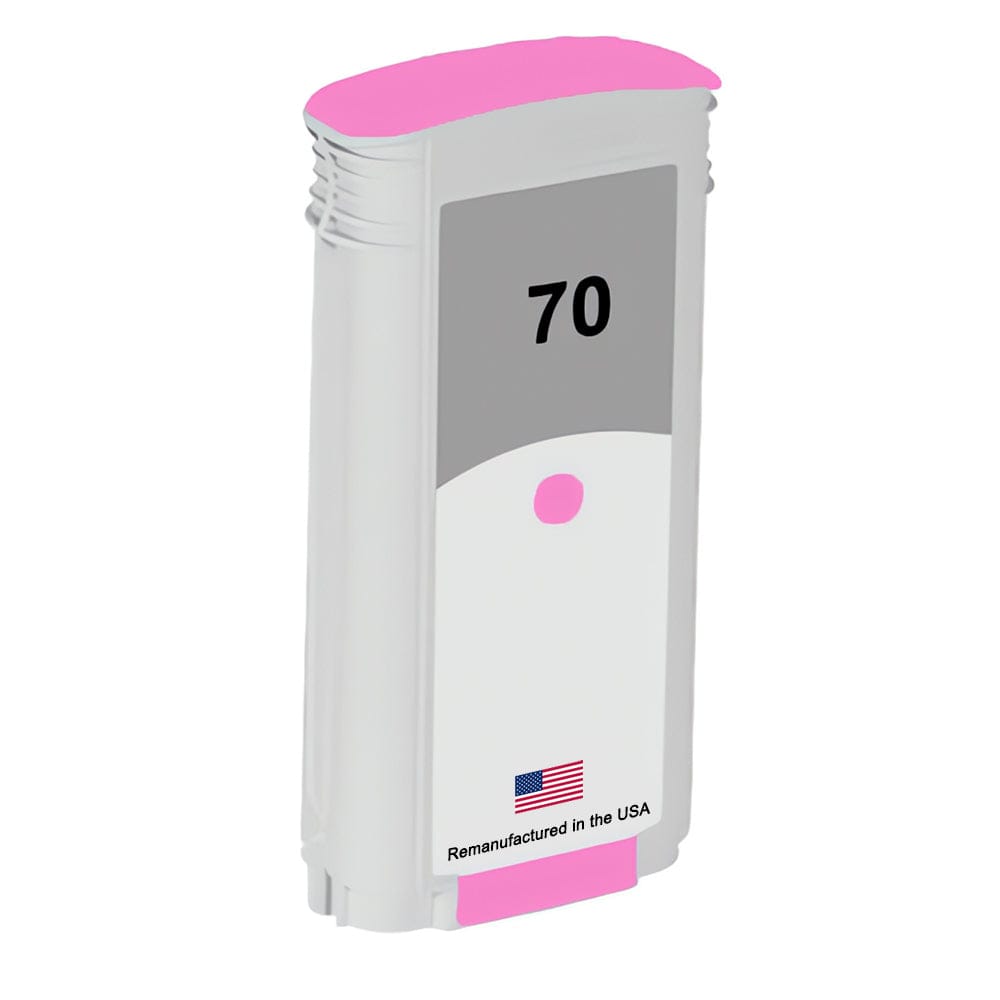 U.S. Remanufactured for HP 70 130-ml (C9455A) Light Magenta Ink Cartridge - Allprintheads