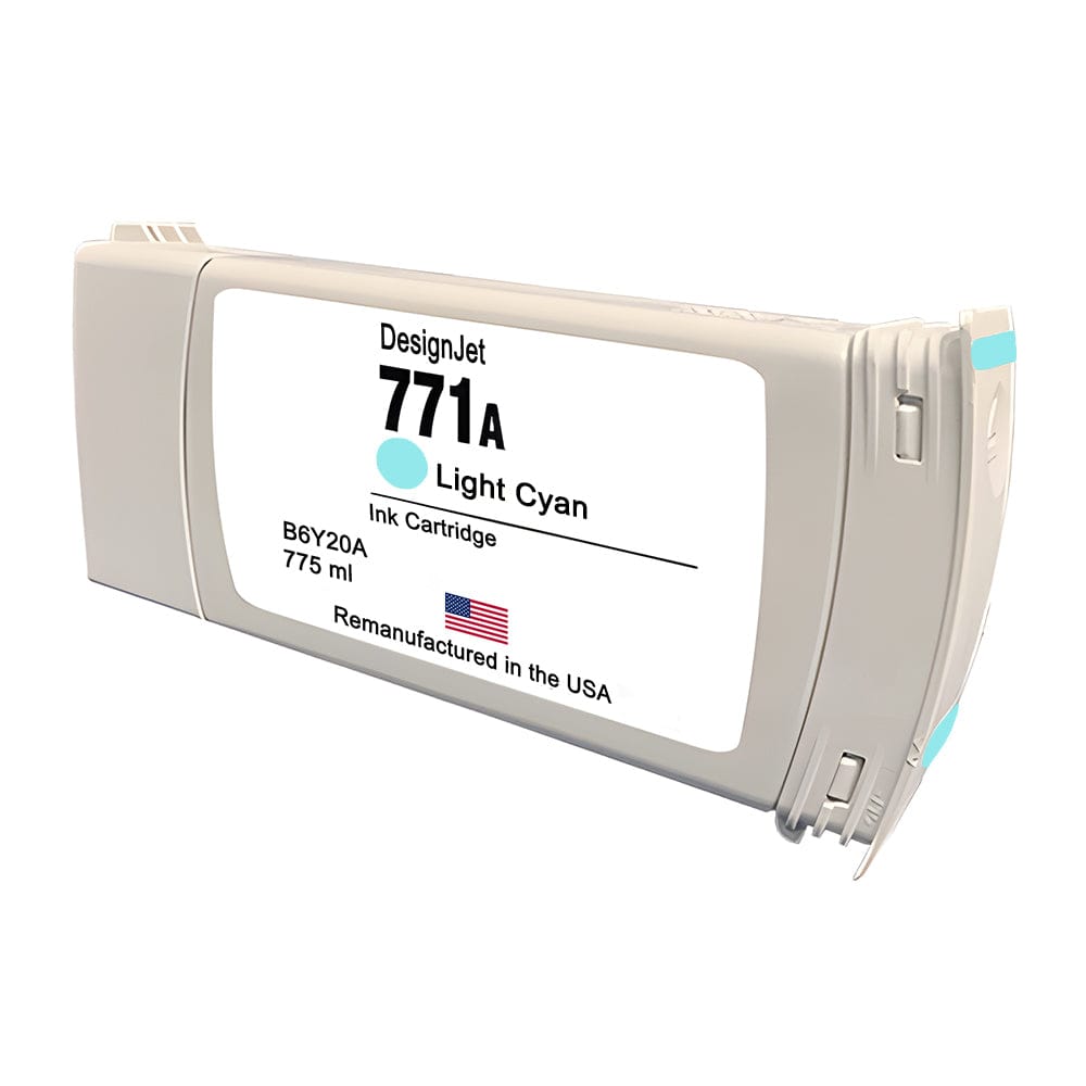U.S. Remanufactured for HP 771 775ml (B6Y20A) Light Cyan Ink Cartridge - Allprintheads