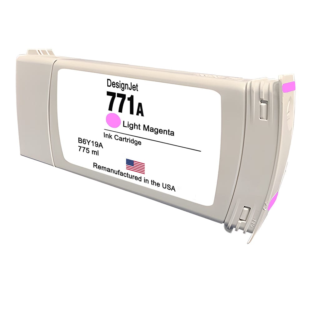U.S. Remanufactured for HP 771 775ml (B6Y19A) Light Magenta Ink Cartridge - Allprintheads