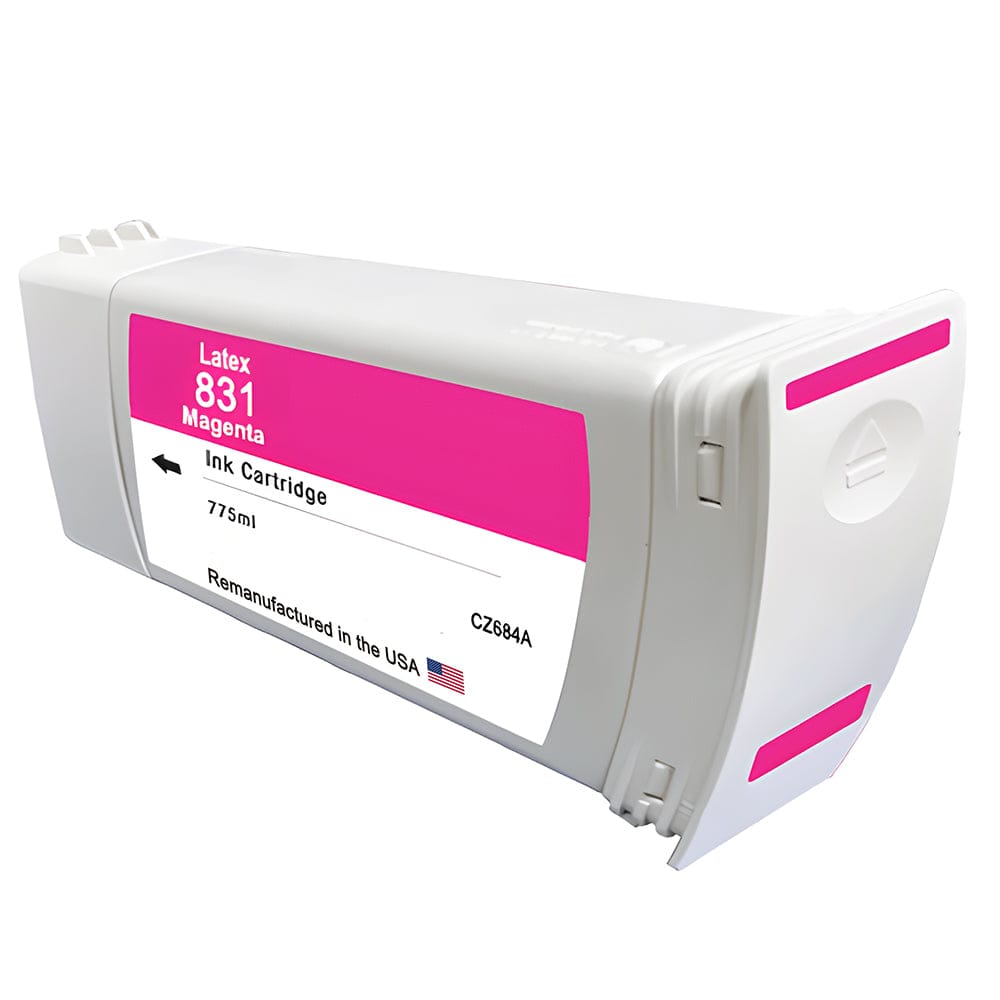 U.S. Remanufactured for HP 831 (CZ684A) Magenta Latex 775-ml Ink Cartridge - Allprintheads