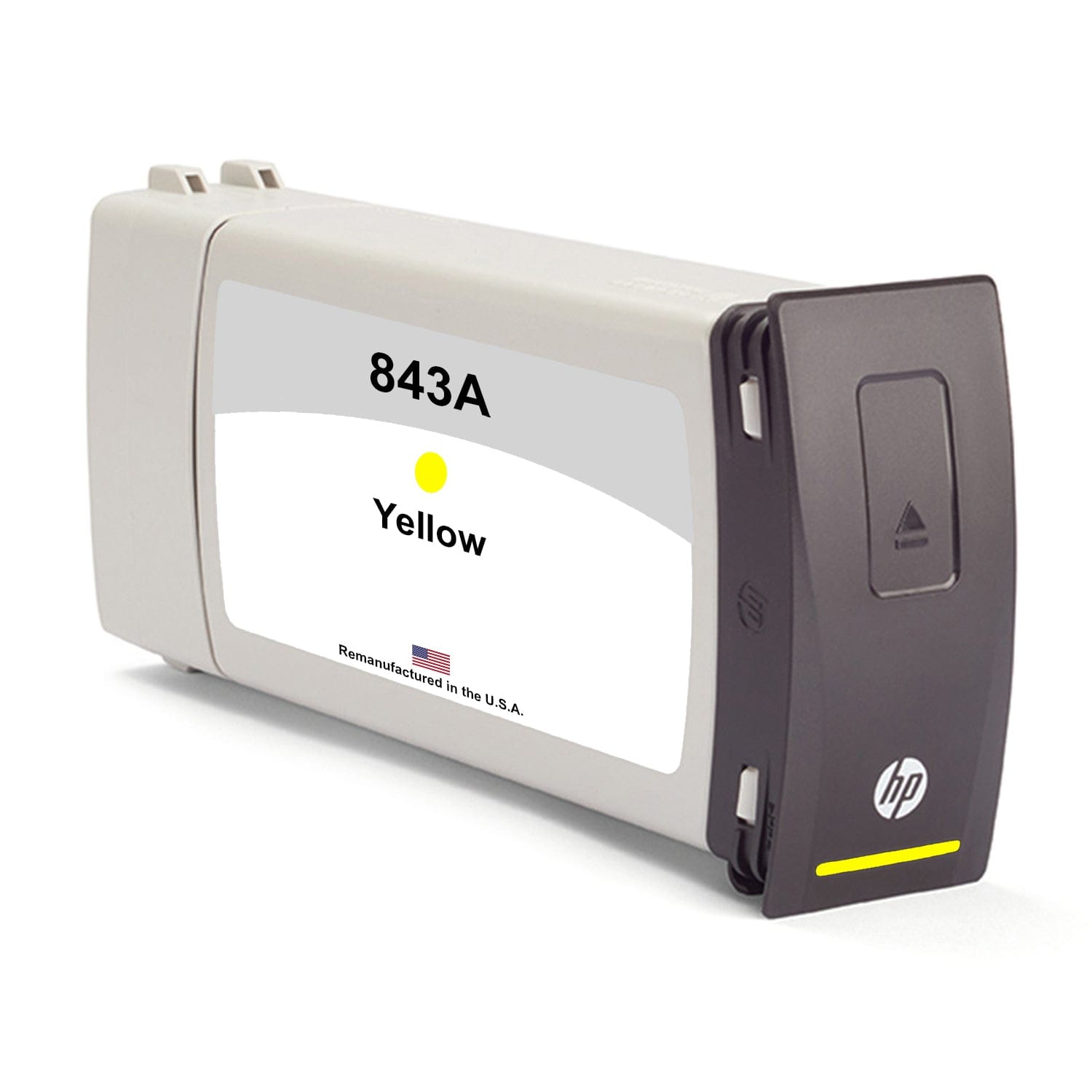 U.S. Remanufactured for HP 843A Yellow C1Q60A - Allprintheads
