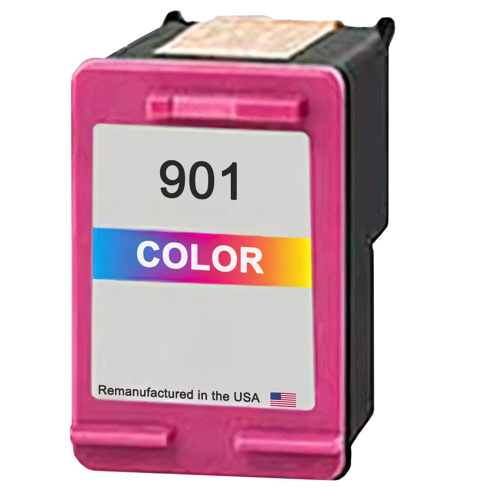 U.S. Remanufactured for HP 901 (CC656AN) Tri-Color Ink Cartridge - Allprintheads