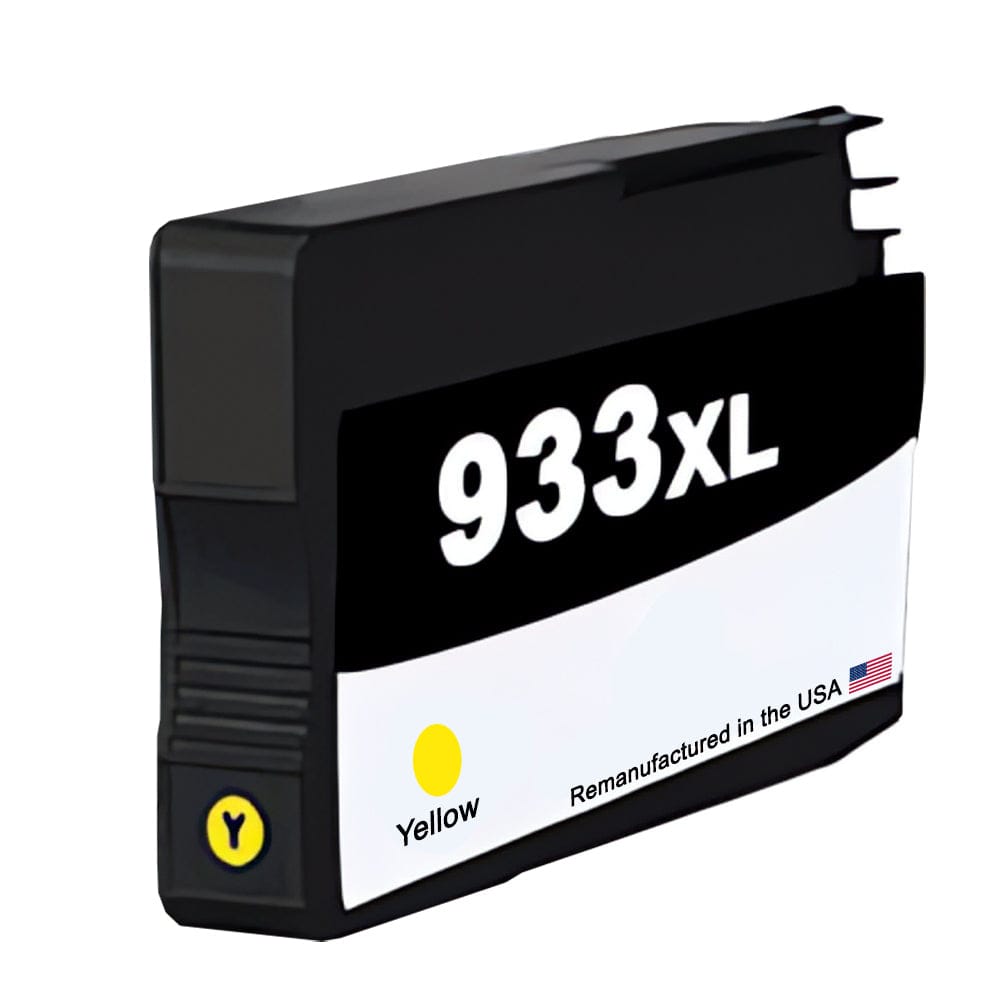 U.S. Remanufactured for HP 933XL (CN056AN) Yellow Ink Cartridge - Allprintheads