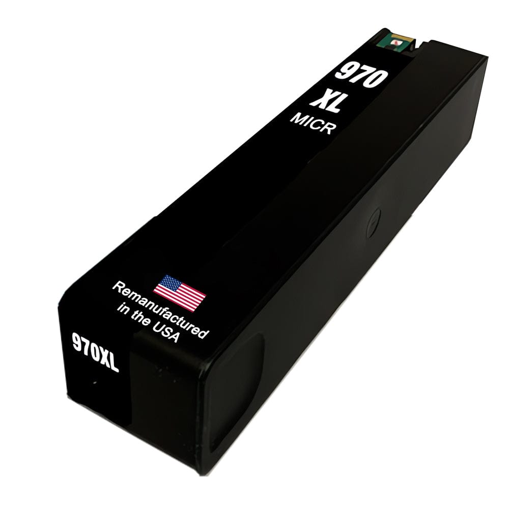 U.S. Remanufactured for HP 970XL (CN625AM) Black MICR Ink Cartridge - Allprintheads