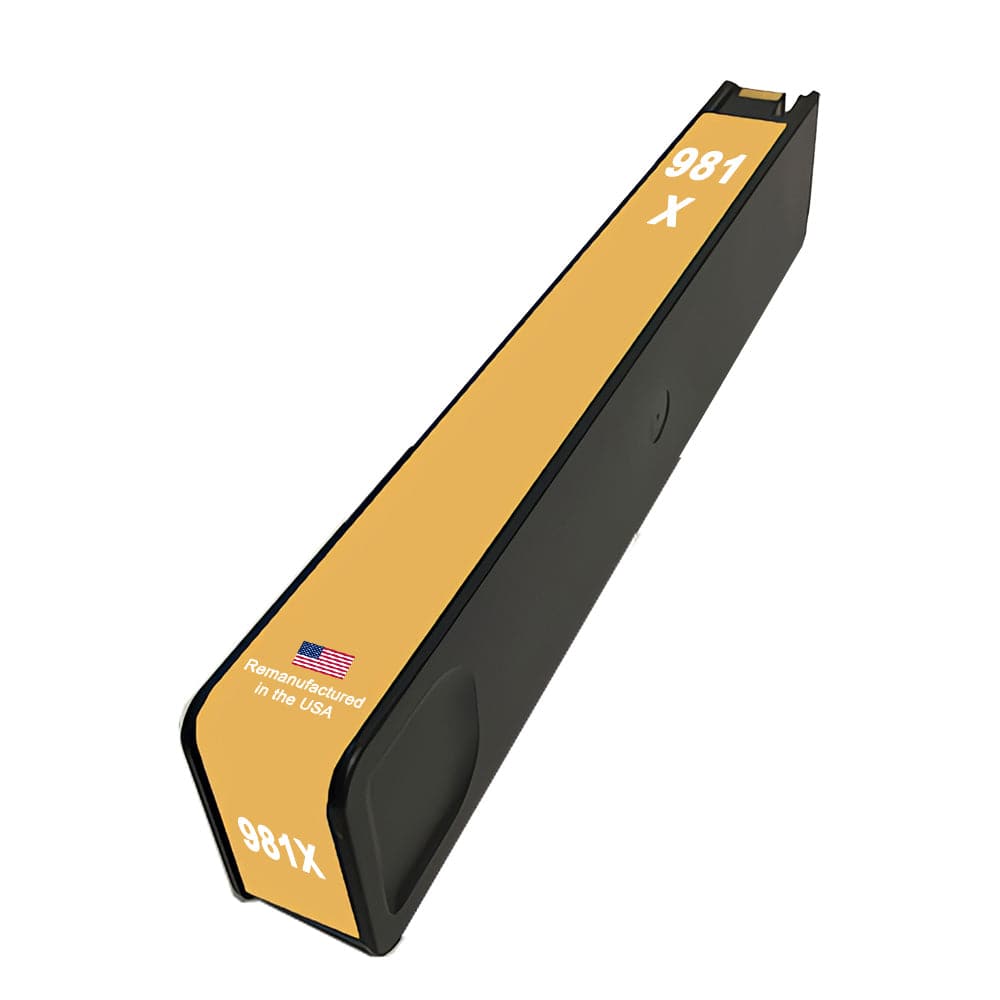 U.S. Remanufactured for HP 981X (L0R11A) Yellow Ink Cartridge - Allprintheads