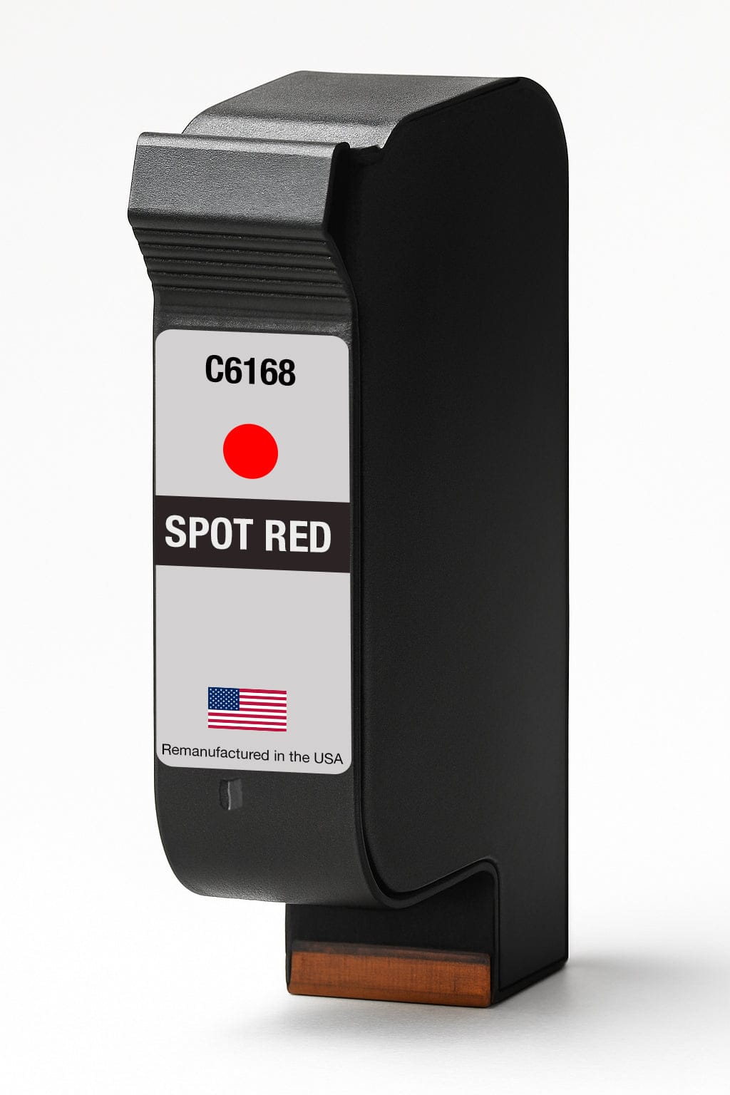 U.S. Remanufactured for HP C6168A Spot Red Color Ink Cartridge - Allprintheads