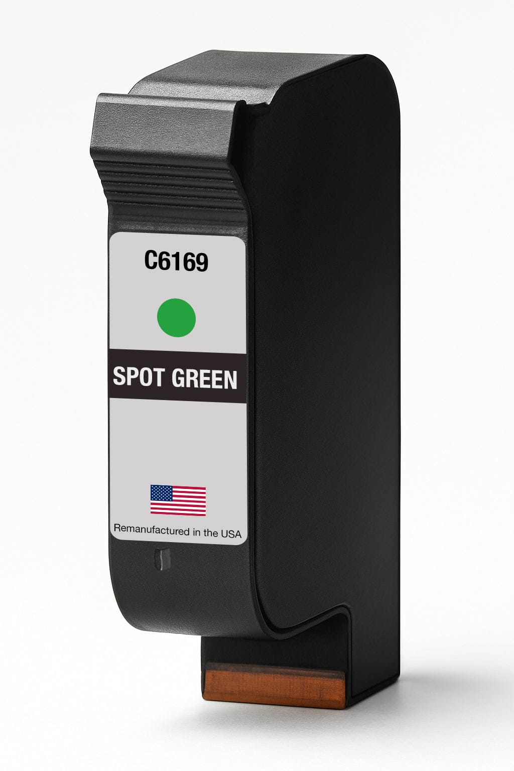U.S. Remanufactured for HP C6169A Spot Green Color Cartridge - Allprintheads