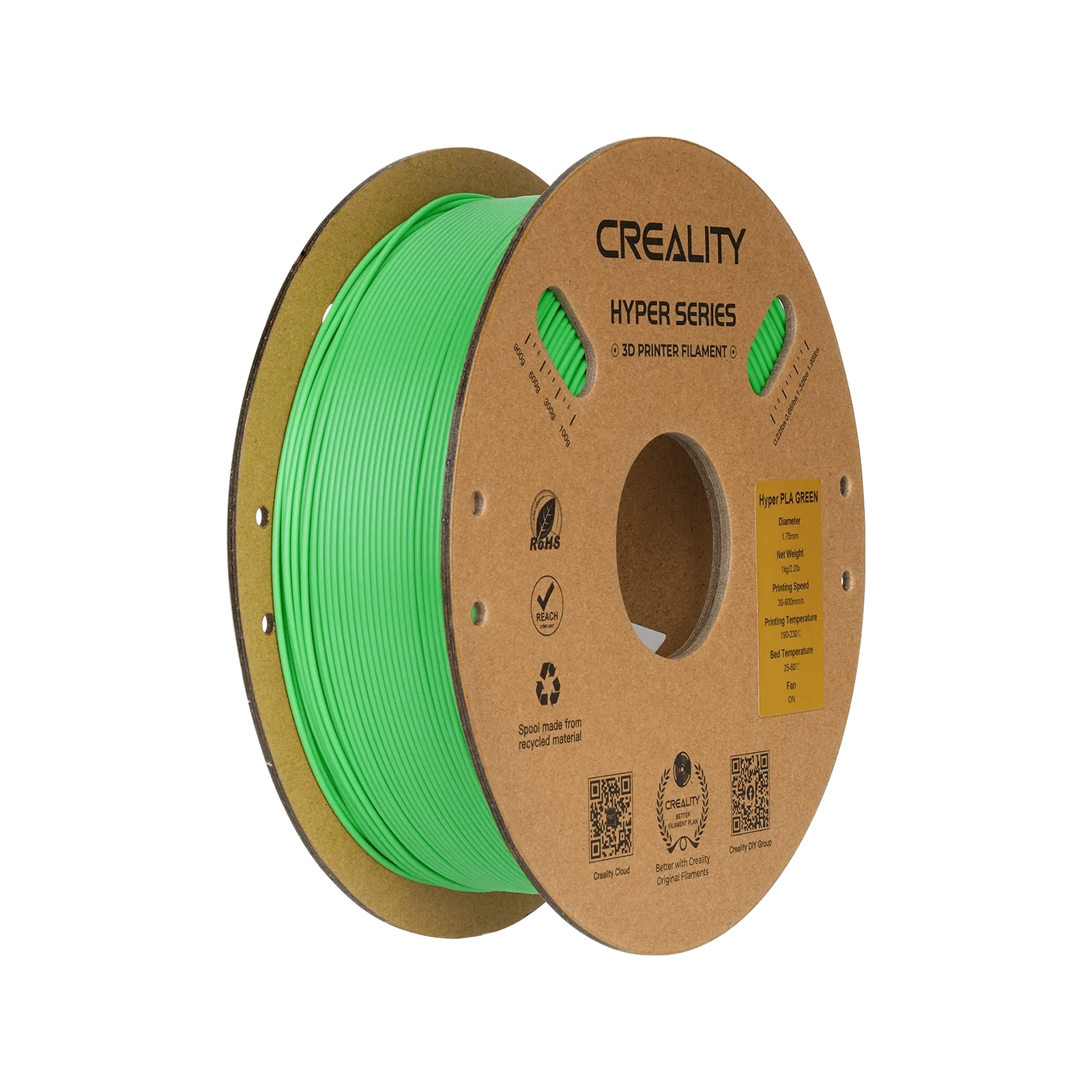 Hyper Series PLA 3D Printing Filament 1kg - Allprintheads