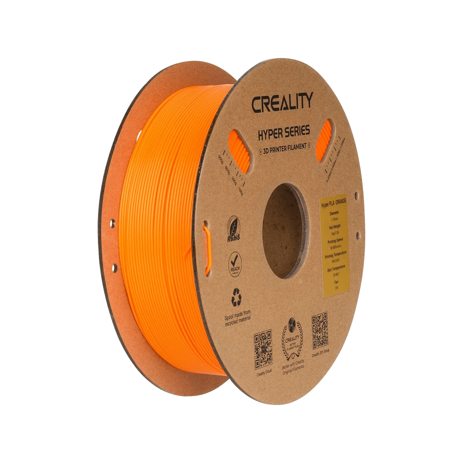 Hyper Series PLA 3D Printing Filament 1kg - Allprintheads