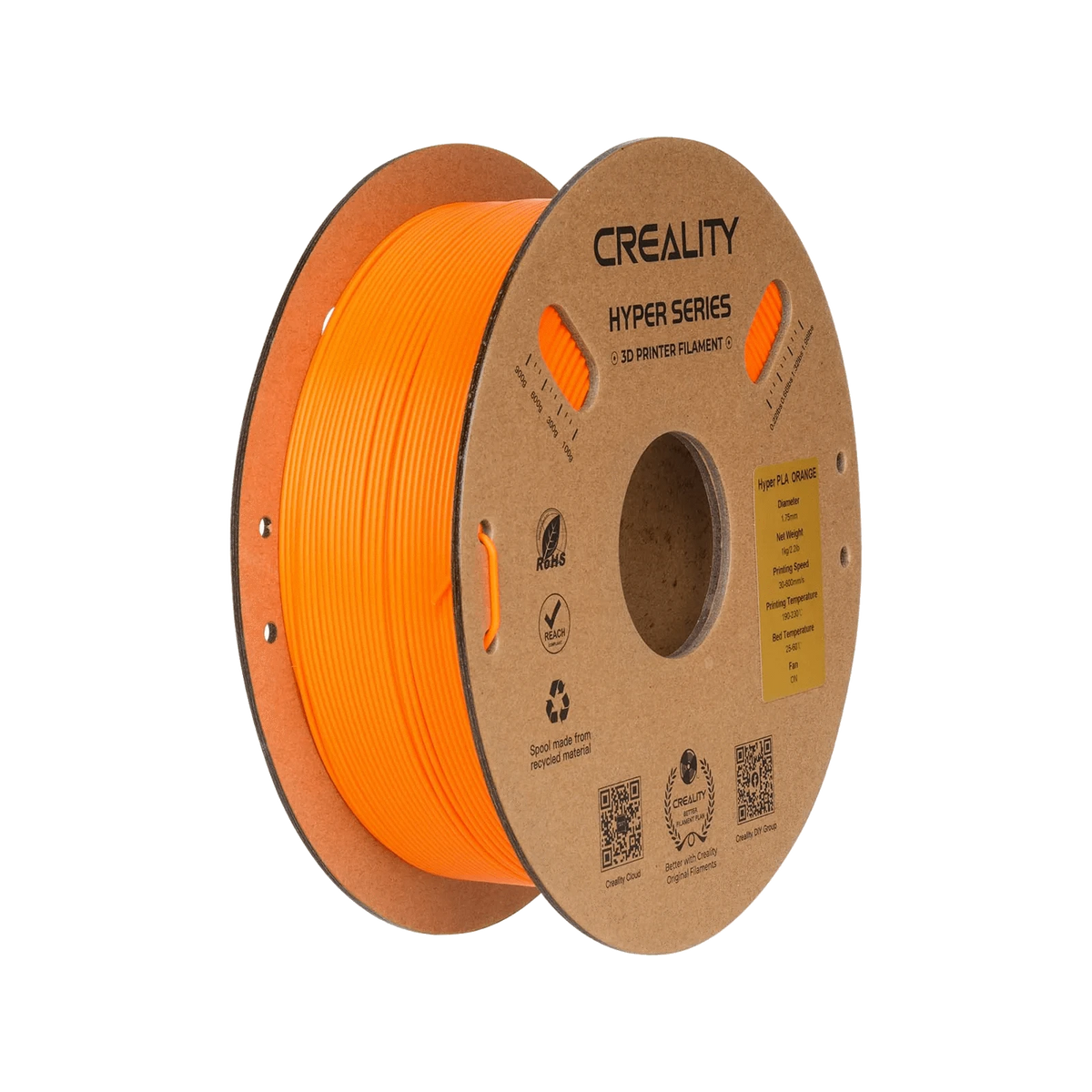 Hyper Series PLA 3D Printing Filament 1kg - Allprintheads
