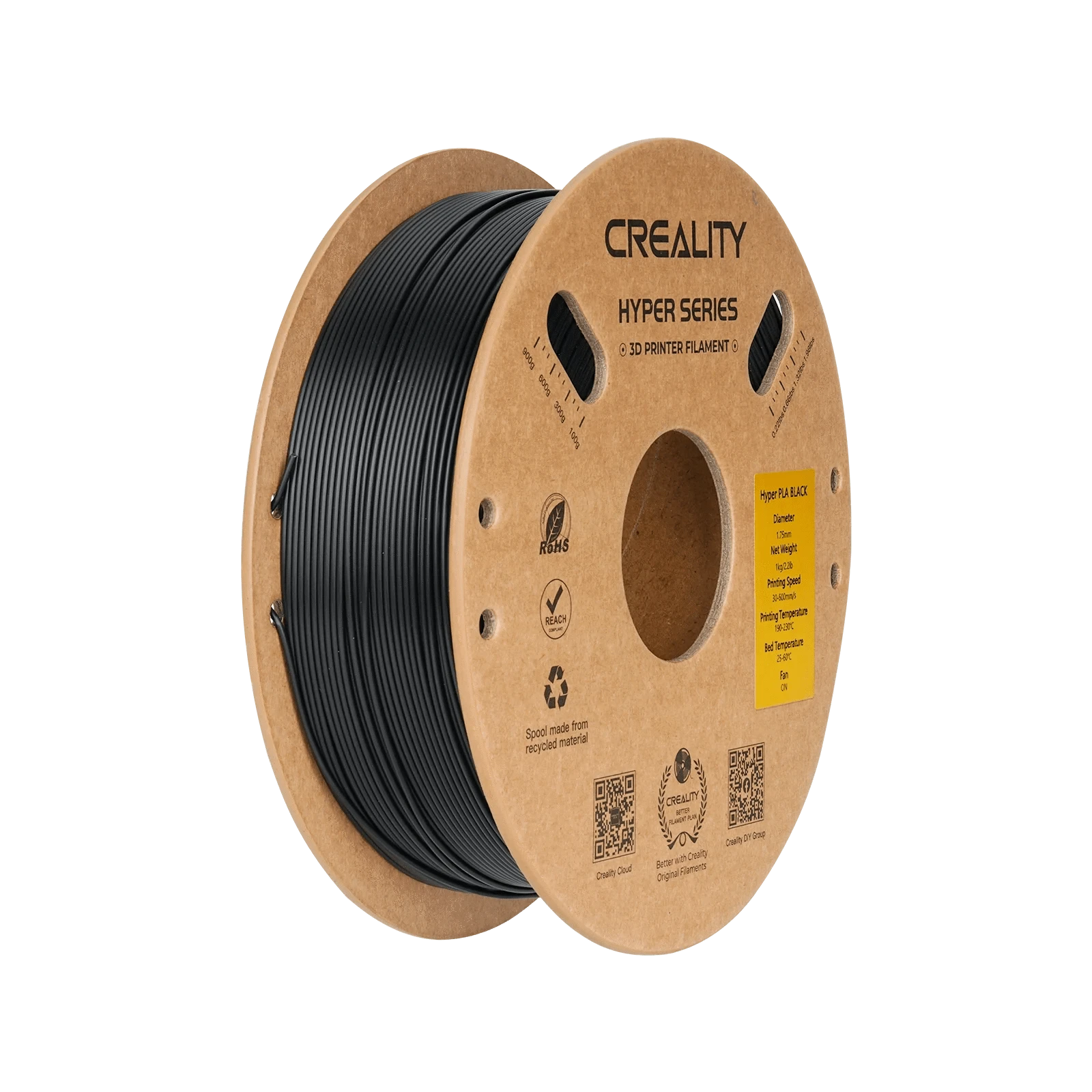 Hyper Series PLA 3D Printing Filament 1kg - Allprintheads