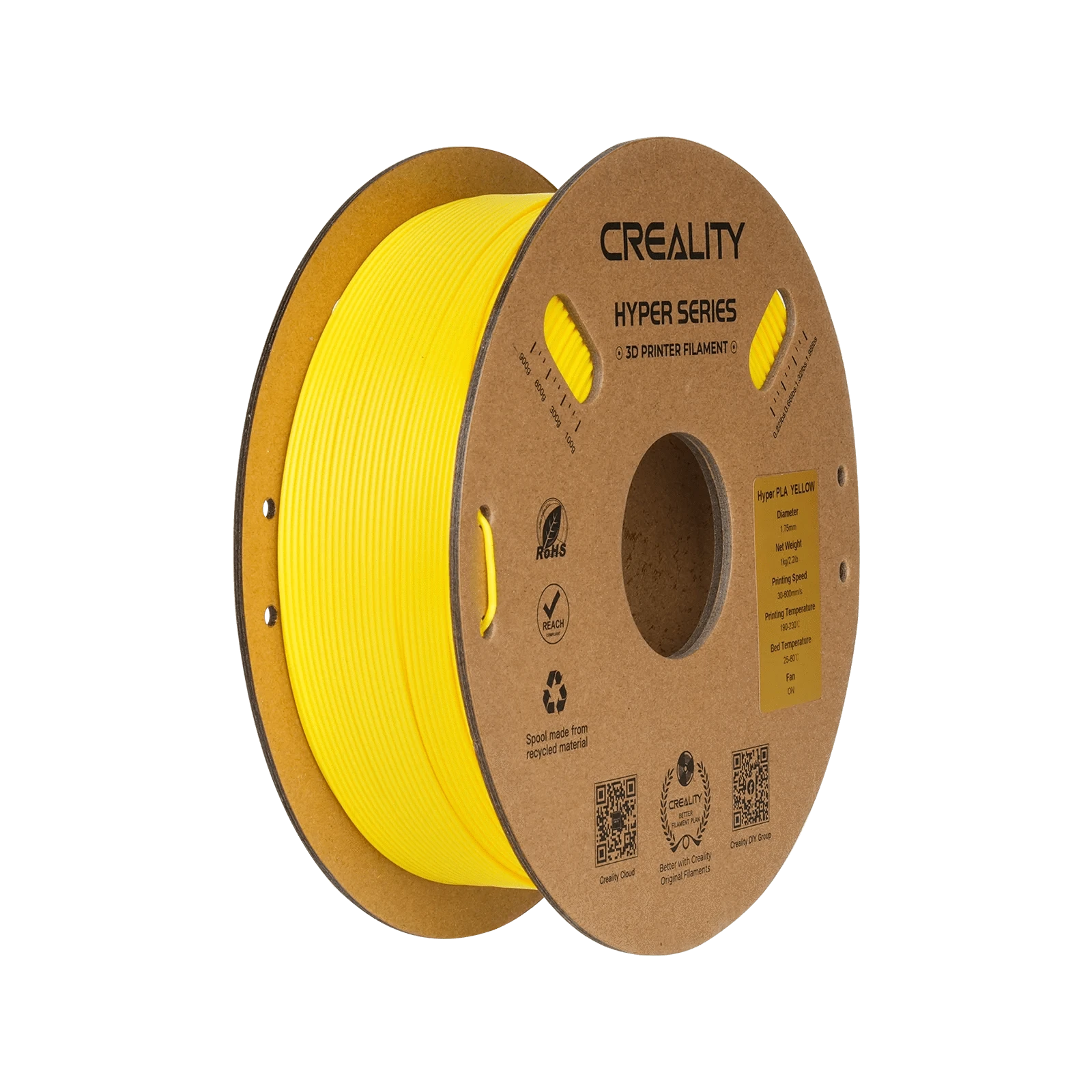 Hyper Series PLA 3D Printing Filament 1kg - Allprintheads