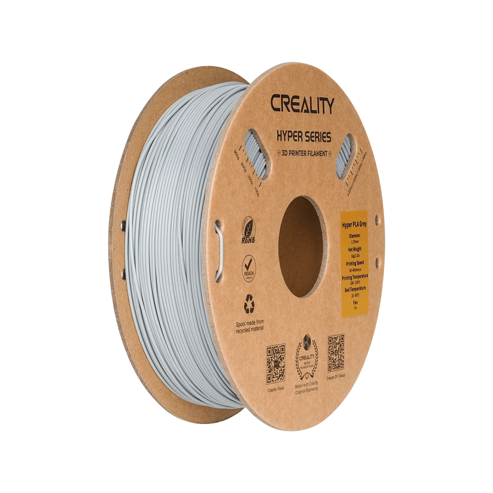 Hyper Series PLA 3D Printing Filament 1kg - Allprintheads