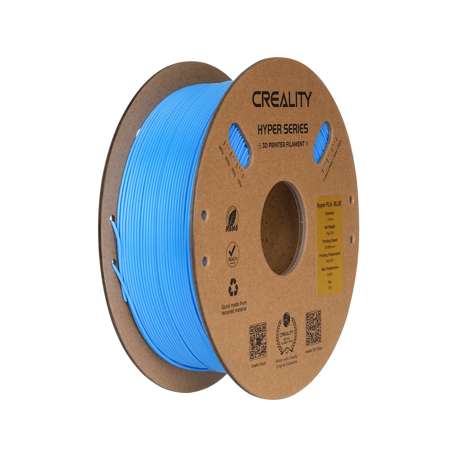 Hyper Series PLA 3D Printing Filament 1kg - Allprintheads