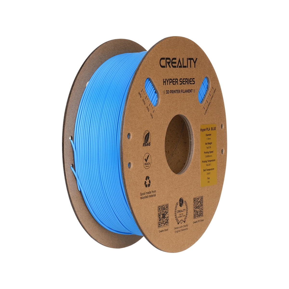 Hyper Series PLA 3D Printing Filament 1kg - Allprintheads