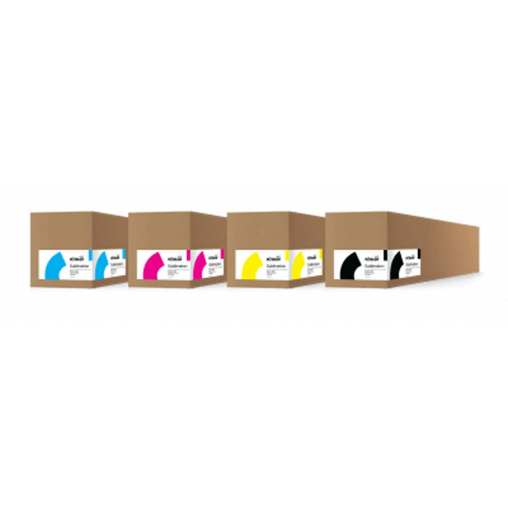iColor 650 Sublimation CMYK toner and drum cartridge kit (5,000 pages) - Allprintheads