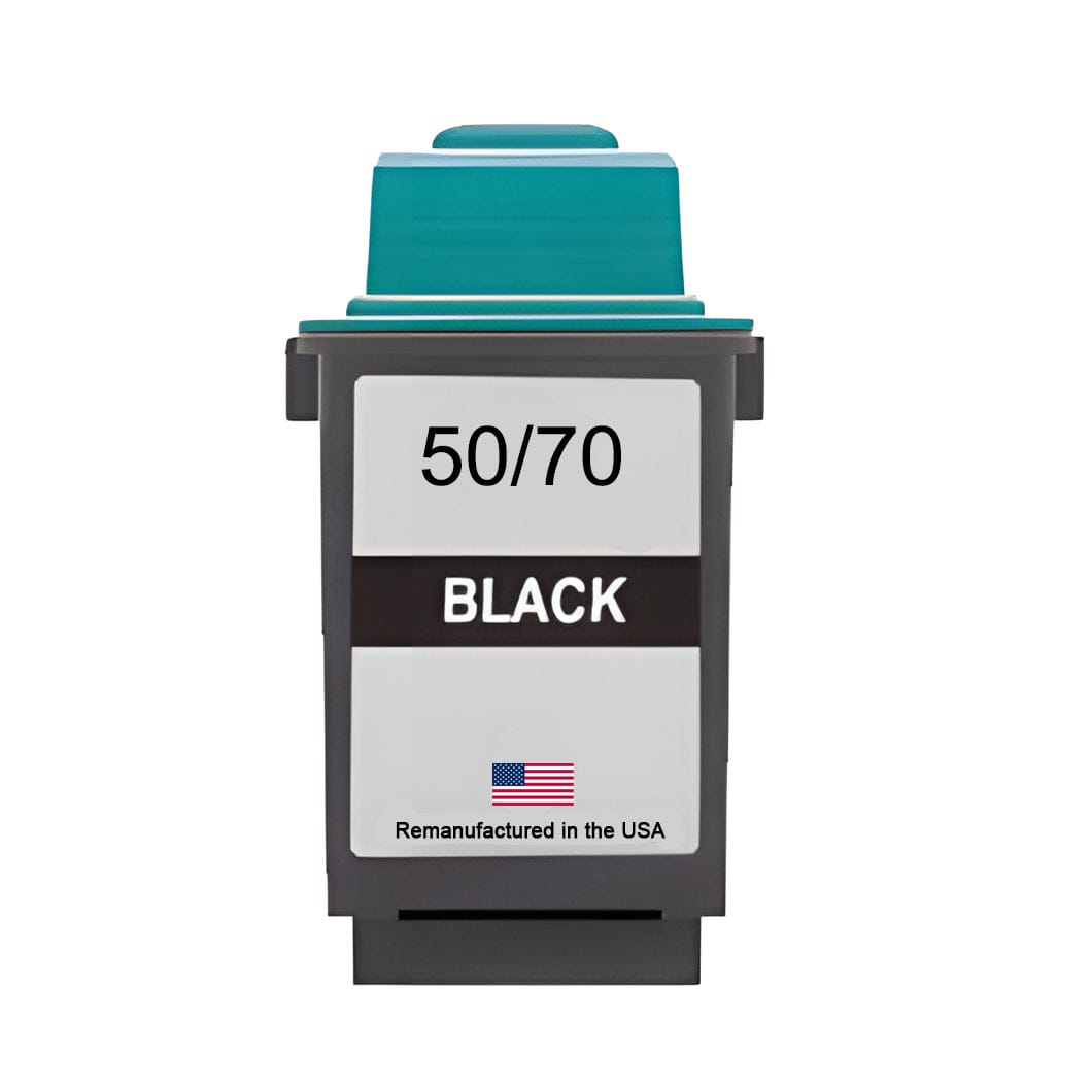 U.S. Remanufactured for Lexmark #50 and #70 Black Universal Cartridge - Allprintheads