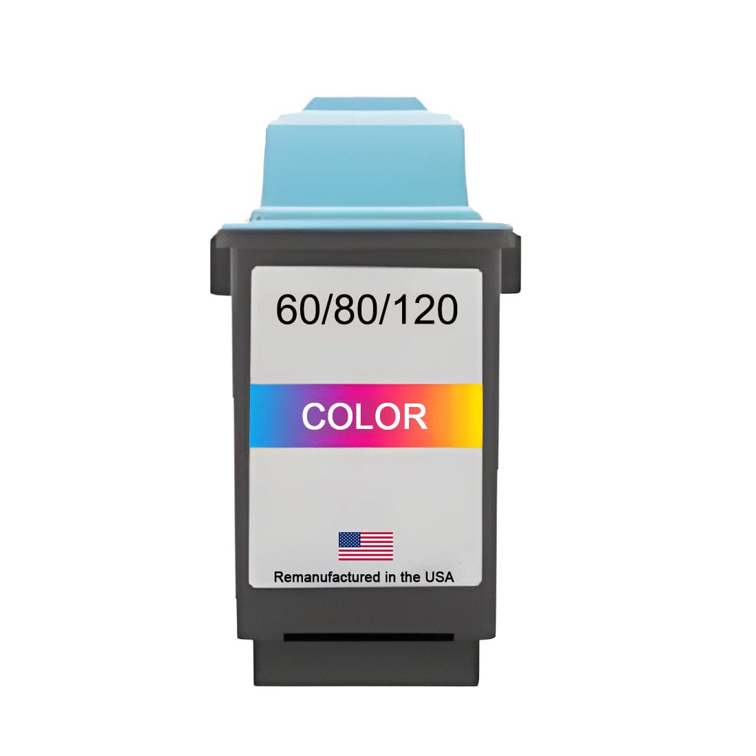 U.S. Remanufactured for Lexmark #60, #80, and #120 Color Universal Ink Cartridge - Allprintheads