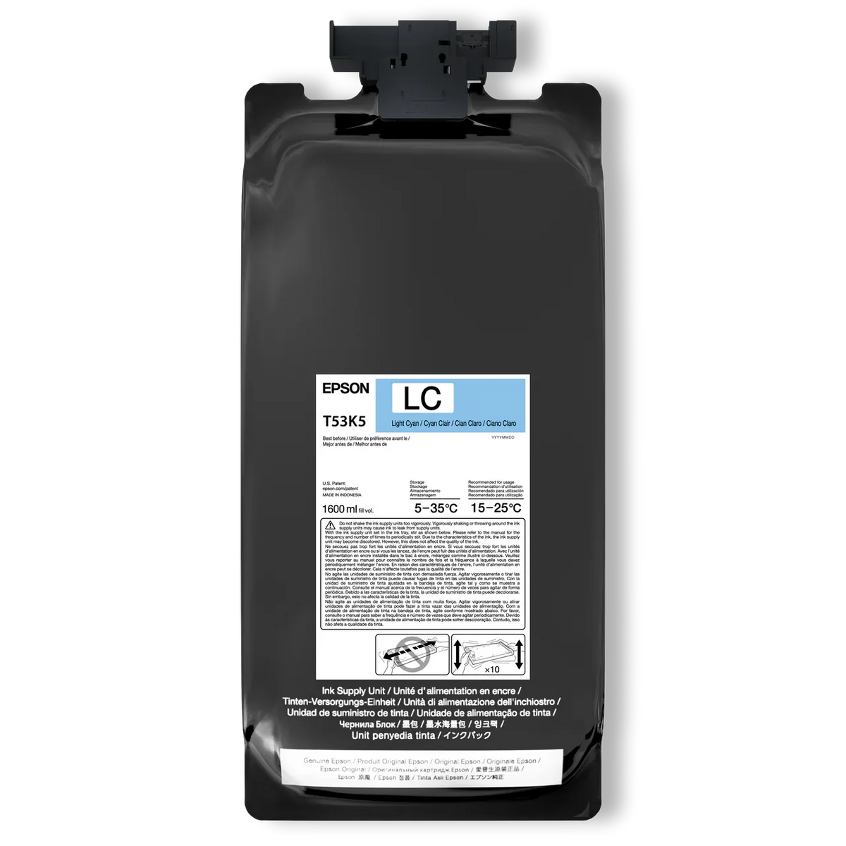 Epson T53K, 2 x 1,600 Ml High Density UltraChrome DS Ink Packs - Allprintheads