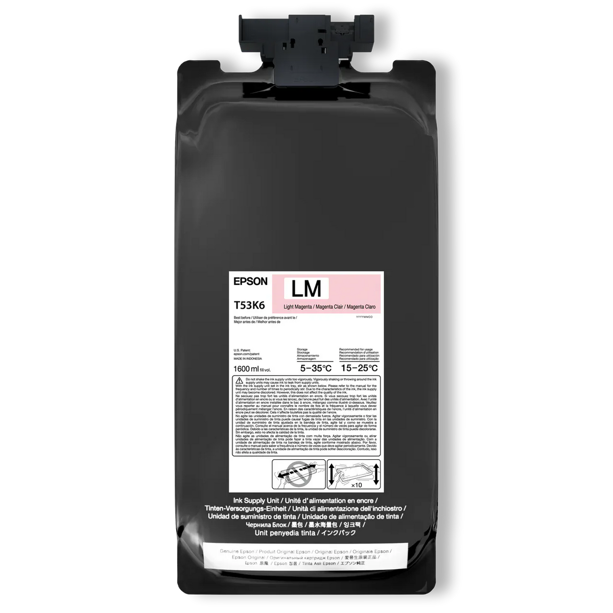 Epson T53K, 2 x 1,600 Ml High Density UltraChrome DS Ink Packs - Allprintheads