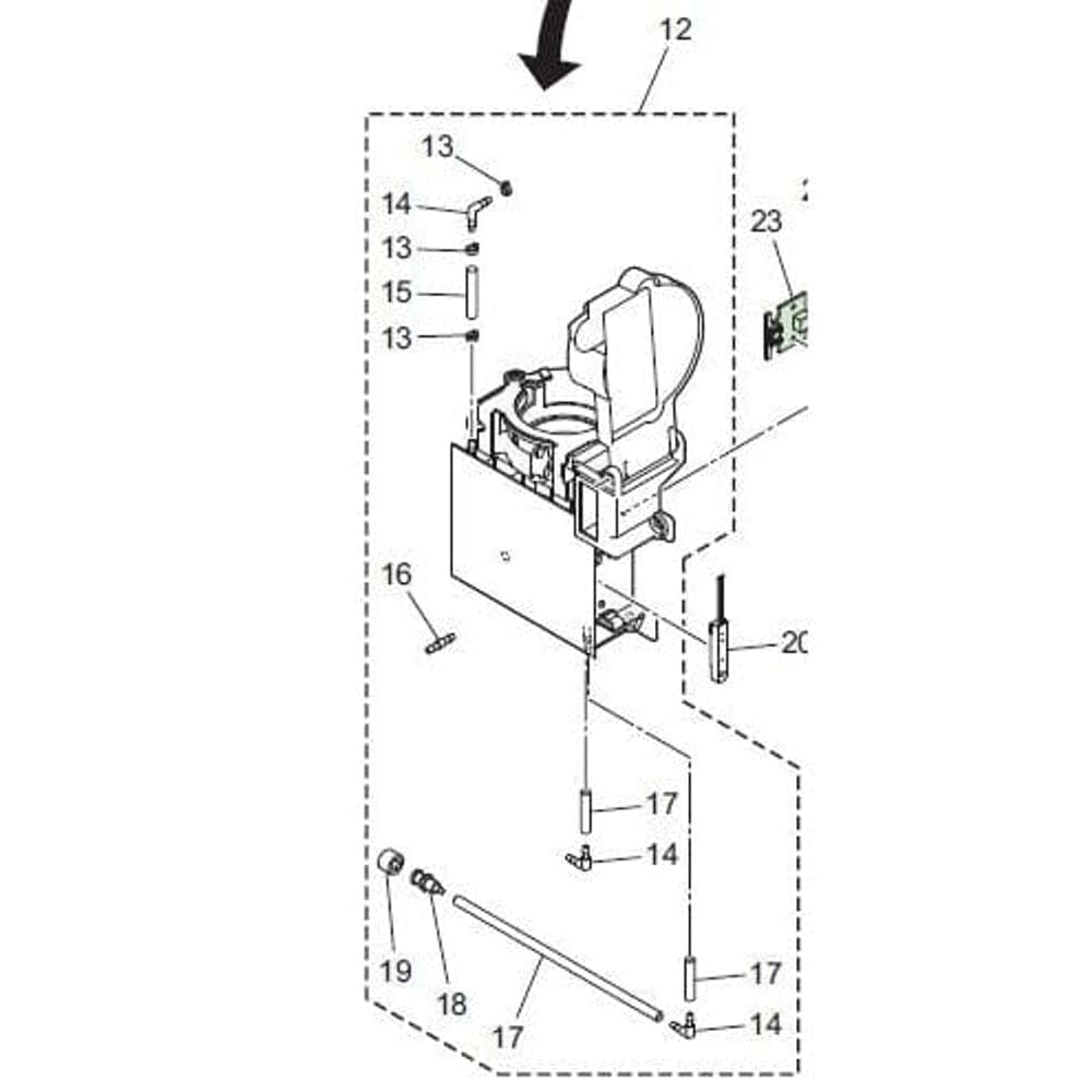 Mimaki TANK ASSY - M018701 - Allprintheads