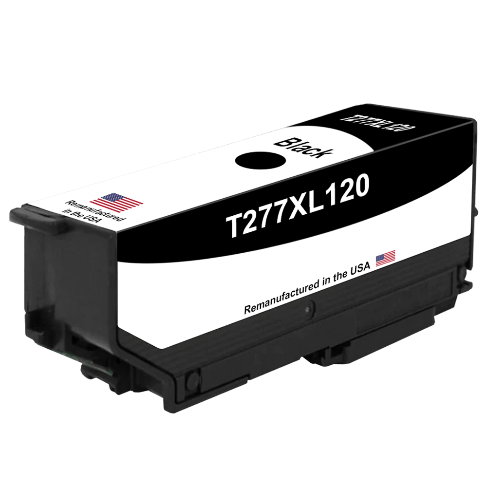 U.S. Remanufactured for Epson T277XL High Yield Black, T277XL120 - Allprintheads